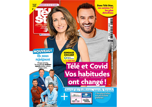 Télé Star annonce une refonte en kiosques lundi avec une étude sur l’usage de la télévision pendant le confinement