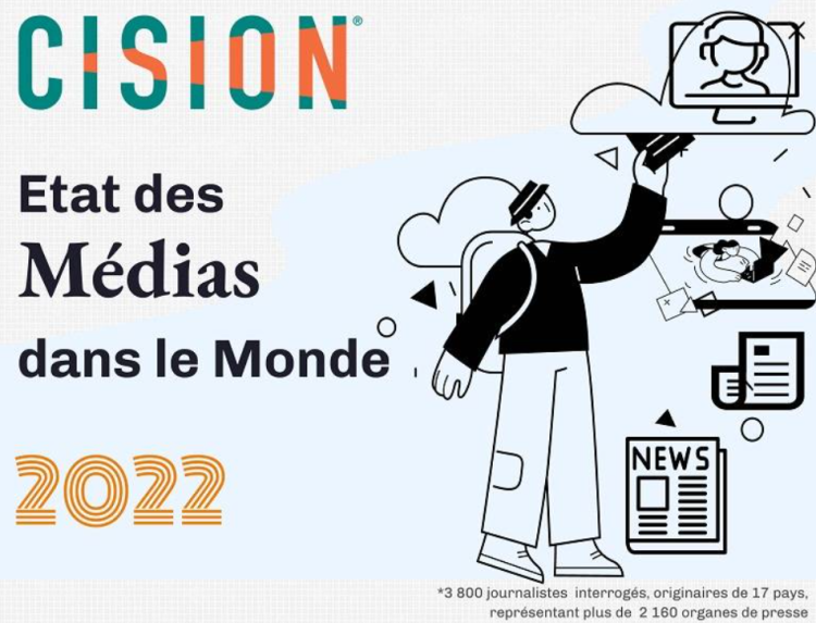 Infographie : Cision dévoile l’état des médias dans le monde