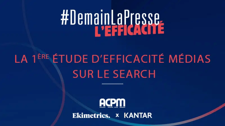 La presse démultiplie les requêtes de marque sur les moteurs de recherche : 1000 € investis génèrent 60 recherches