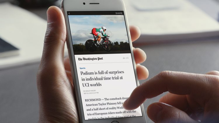 Instant Articles de Facebook s’ouvrira à tous les éditeurs à partir du 12 avril