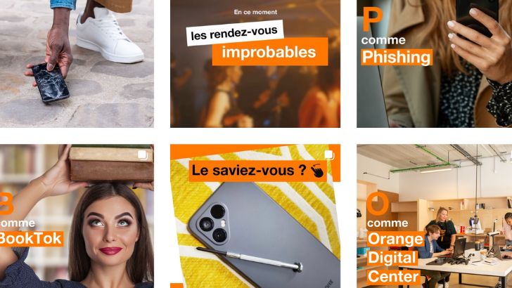 Orange relance son compte Instagram avec l’agence Format