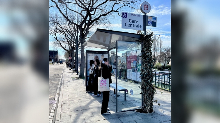 JCDecaux teste des abribus nouvelle génération à Mulhouse