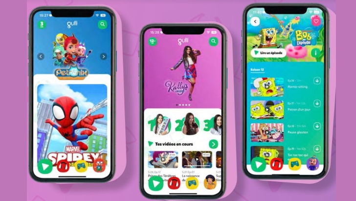 Gulli déploie une nouvelle application avec du contenu audio