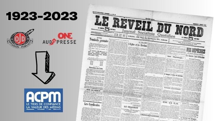 De l’OJD à l’ACPM : 100 ans de certification des médias en 10 chiffres