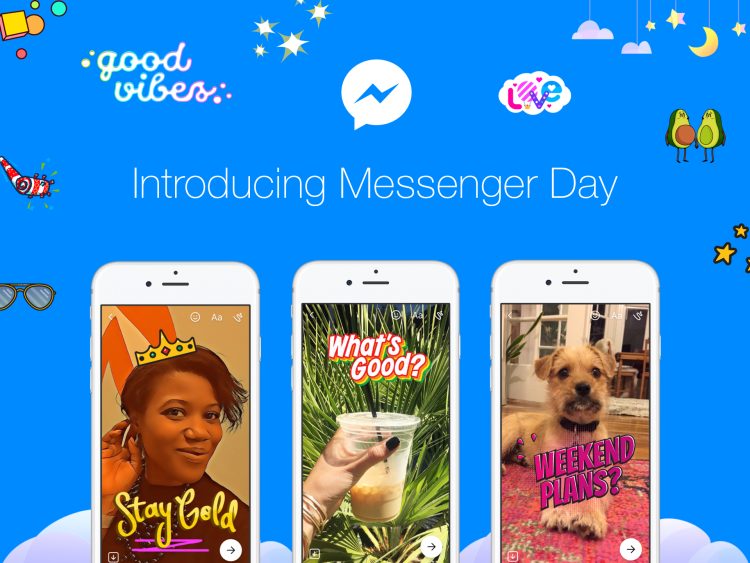 Les Stories arrivent sur Facebook Messenger