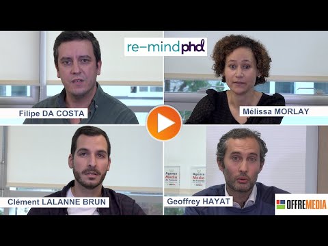 Agence média de l’année France 2021 J-13 : soutenance de Filipe Da Costa, Mélissa Morlay, Geoffrey Hayat et Clément Lalanne-Brun, pour Re-Mind PHD (Omnicom Media Group)