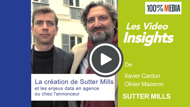 Video insights : la vision du marché de la data par Xavier Cardon et Olivier Mazeron de Sutter Mills