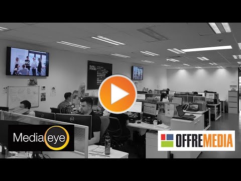 Création de Media Eye, premier réseau DOOH implanté en agence média