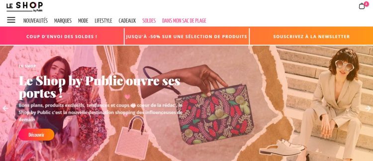 Lagardère Active poursuit son déploiement dans le e-commerce avec un e-shop intégré à Public.fr