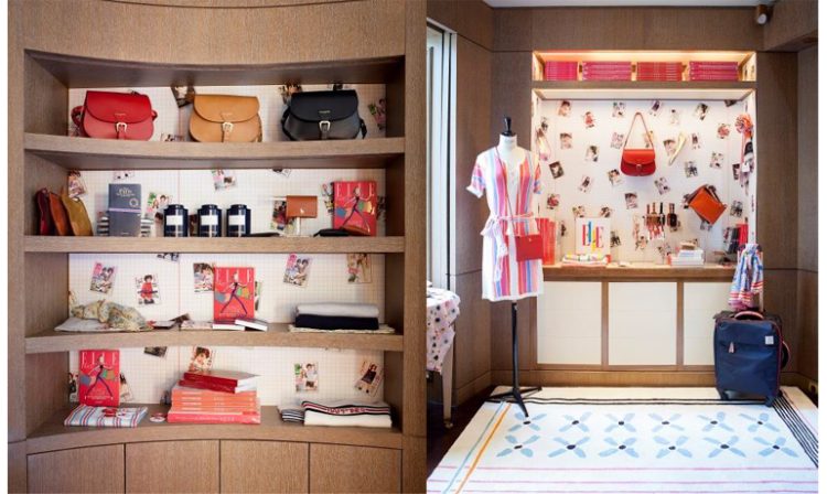 ELLE et Inès de la Fressange ouvrent un pop-up store dans l’hôtel Ritz à Paris